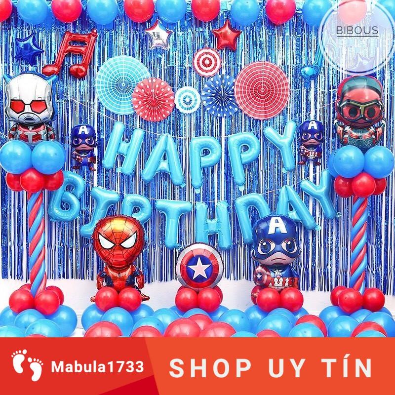 SET TRANG TRÍ SINH NHẬT BÉ TRAI-BÓNG BAY SINH NHẬT GIÁ RẺ-TRANG TRÍ SN TRỌN GÓI-TỔ CHỨC SINH NHẬT TẠI NHÀ-BÓNG SIÊU NHÂN