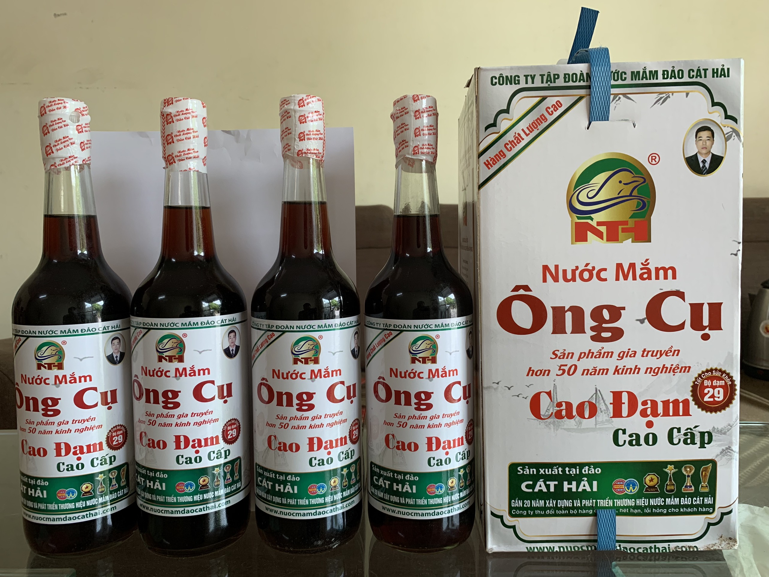 Nước mắm Cá Thu Cao Đạm cao cấp 30 độ, dung tích 650ml