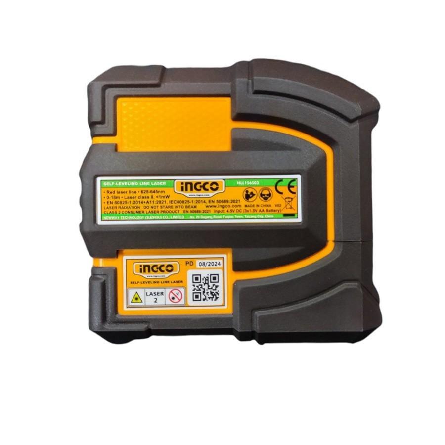 MÁY ĐO MỨC CÂN BẰNG TIA LADE 0-35M (TIA XANH) 1.5V INGCO HLL156601 - HÀNG CHÍNH HÃNG