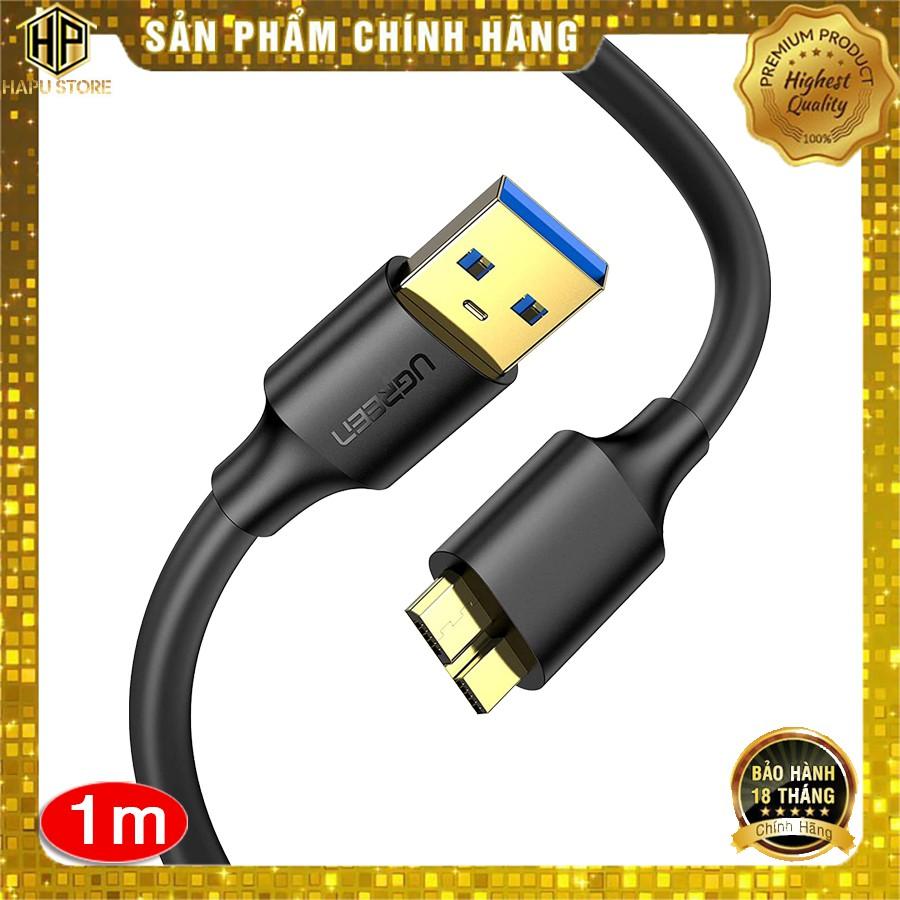 Cáp Micro USB 3.0 Ugreen 10841 dài 1m mạ vàng chính hãng- Hàng Chính Hãng