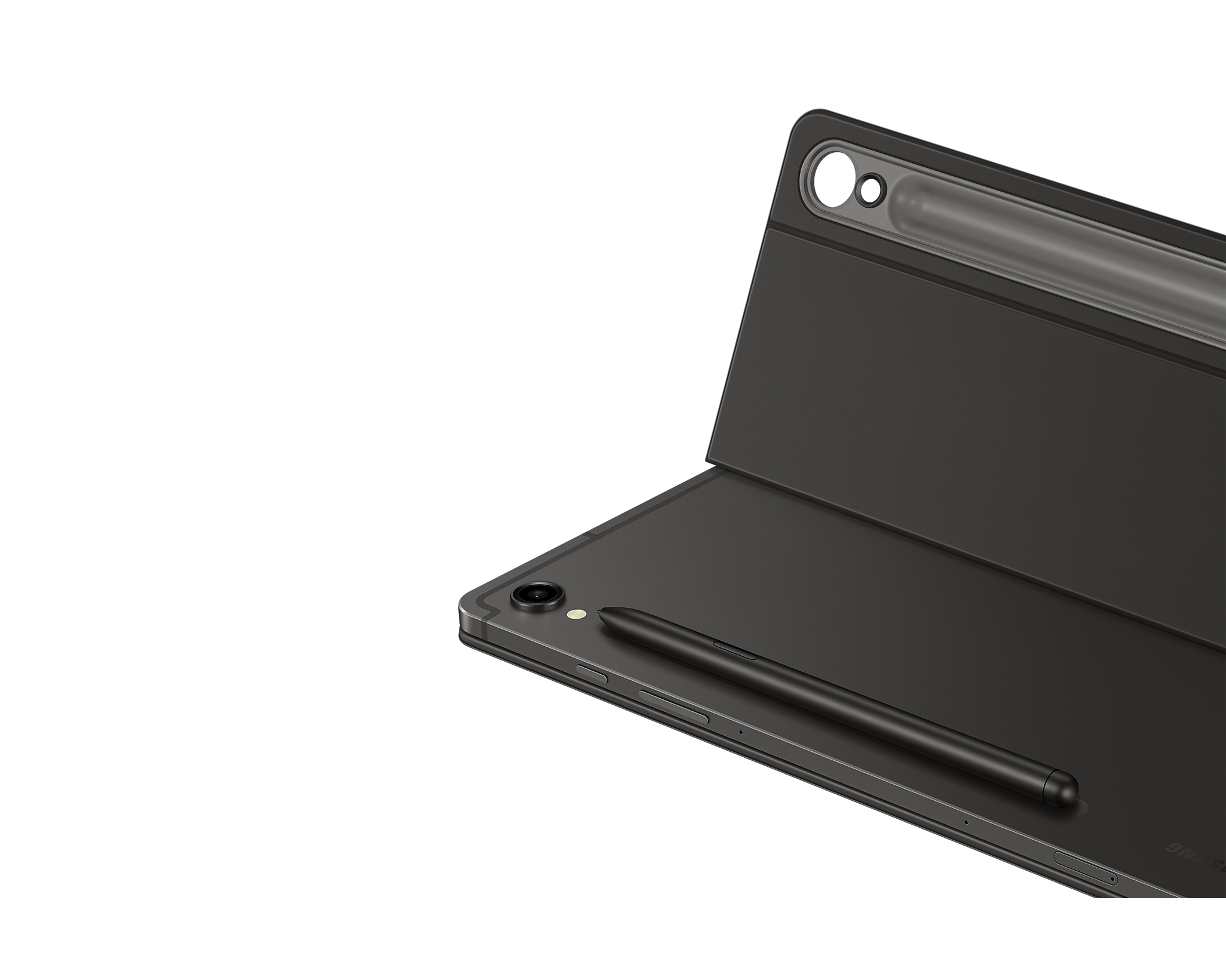Bao da kèm bàn phím Samsung Galaxy Tab S9+ - Hàng Chính Hãng