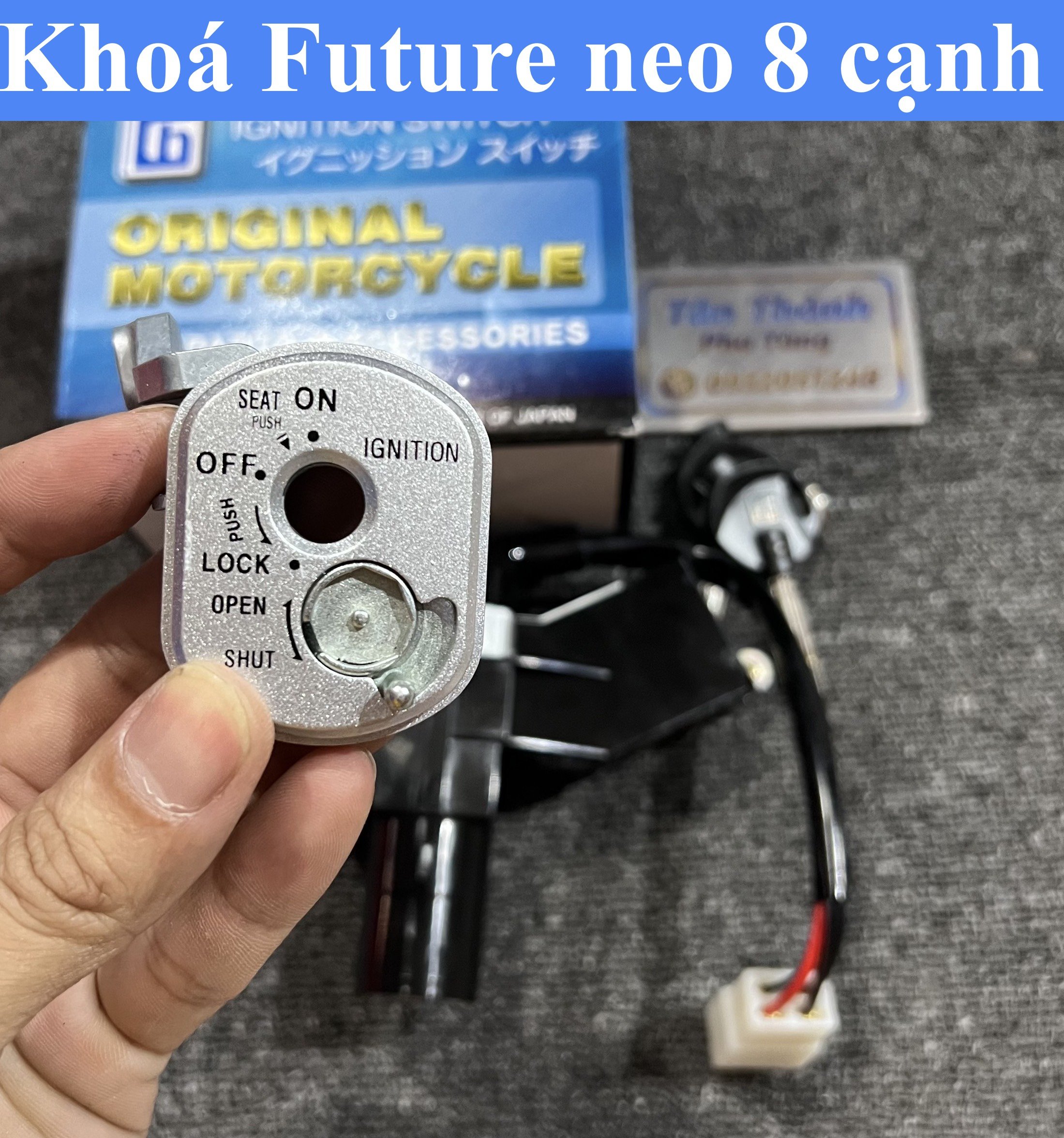 Bộ khoá dành cho Future neo - 8 cạnh