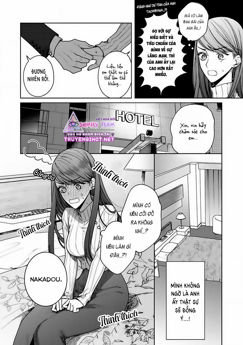 ôm em đi tachibana-kun! người tình đầu tiên của tôi lại là tên đồng nghiệp đẹp mã đó ư? chapter 1.2 7