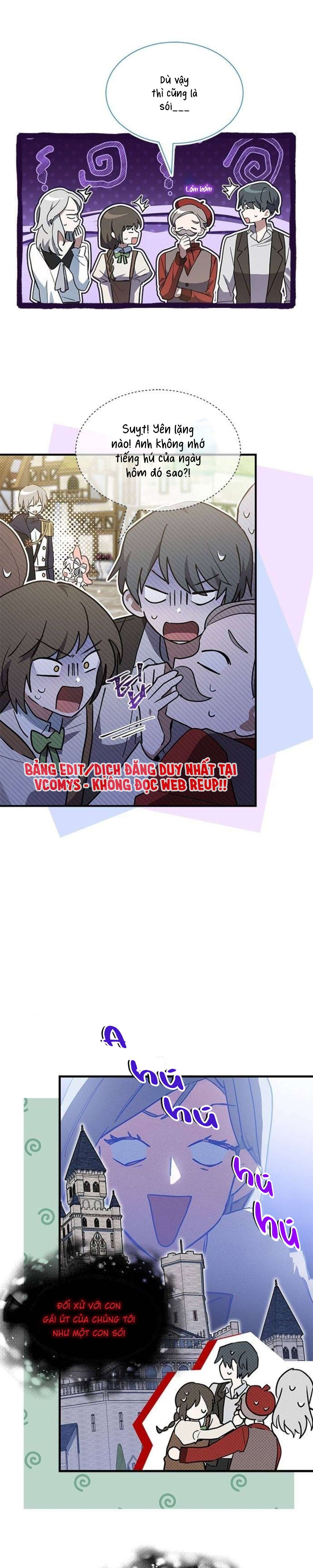 mèo con được gia tộc sói nhận nuôi? chapter 31 7