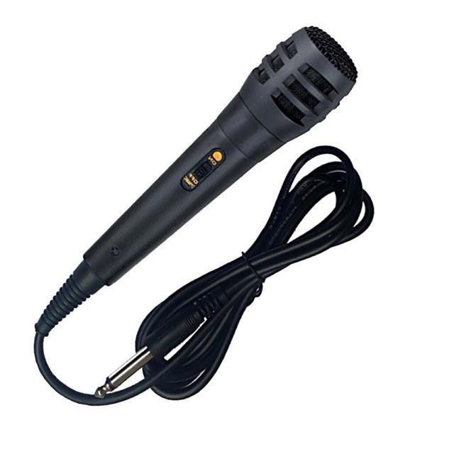 Micro Hát Karaoke Có Dây Giá Rẻ Dụng Cho Tất Cả Các Loa Như P88, P89, 996, 669, 802 - Micro Có Dây