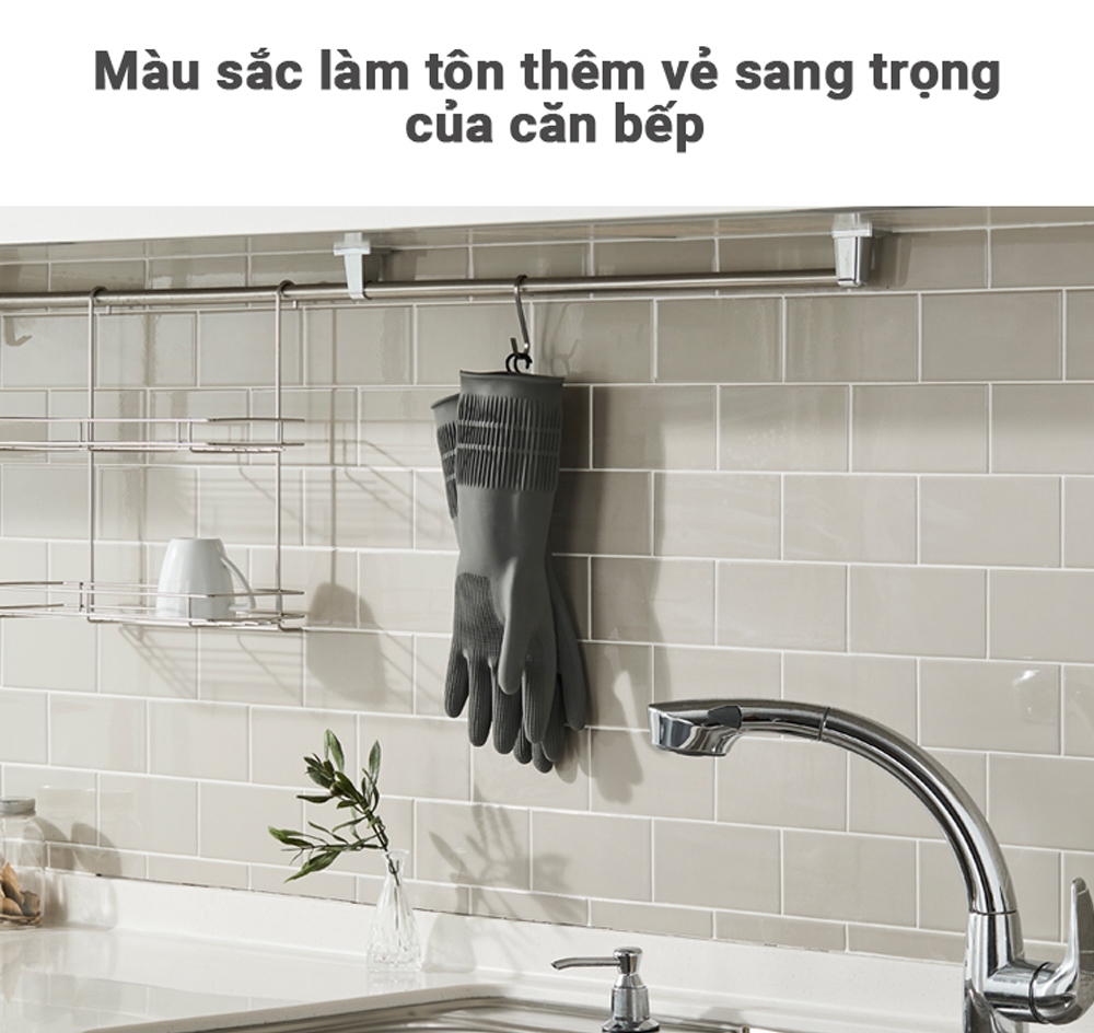 Găng tay cao su Locknlock nhiều size lựa chọn ETM830/ ETM831/ ETM832 có móc treo