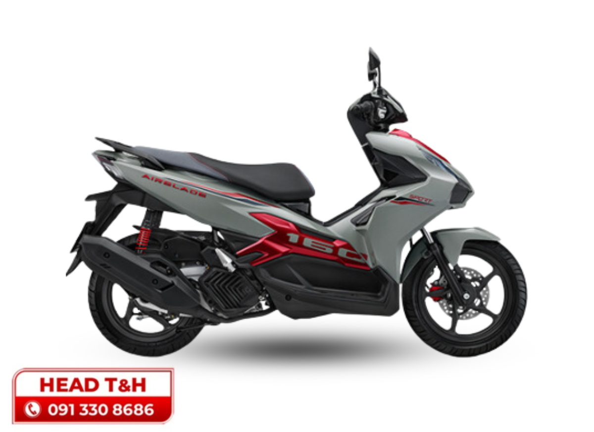 XE MÁY HONDA  AIRBLADE 160CC PHIÊN BẢN THỂ THAO XÁM XI