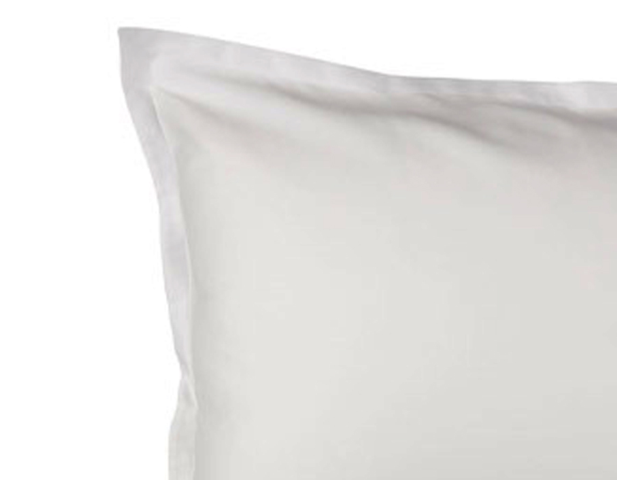Vỏ gối cotton sateen | JYSK Sally | trắng | R50xD70cm