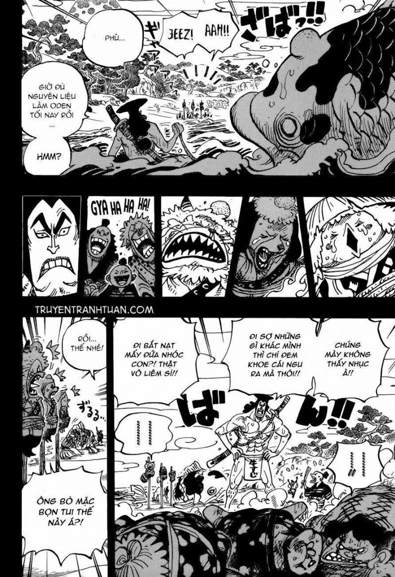 đảo hải tặc - one piece chapter 963 4