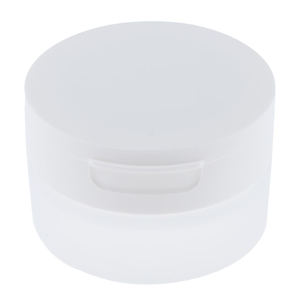 Travel Empty Makeup Loose Powder Container Pot Case with Mirror Sifter Lid