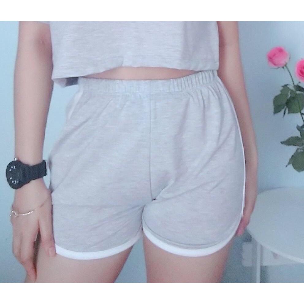 Quần short nữ nhiều màu - thun cotton co giãn 4 chiều - không xù / có size 70KG MS02