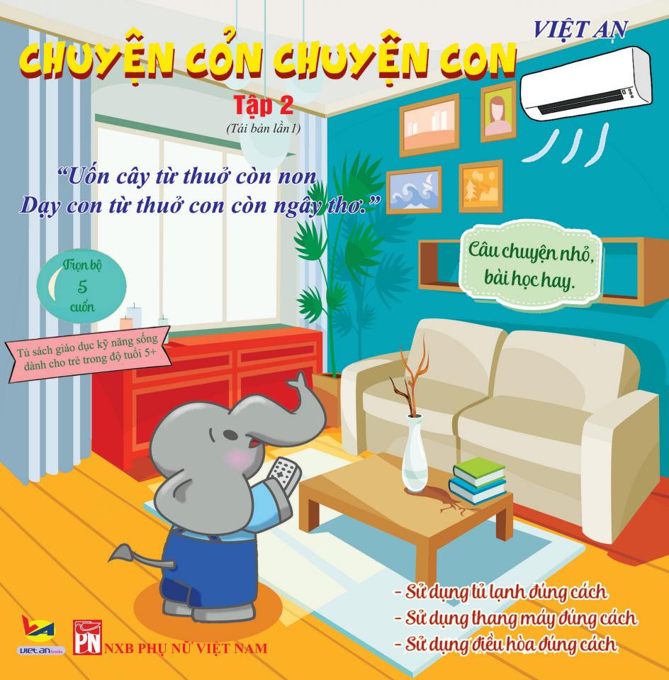 Sách rèn luyện tư duy cho bé từ 0-8 tuổi - Truyện Tranh Chuyện cỏn chuyện con - tập 2