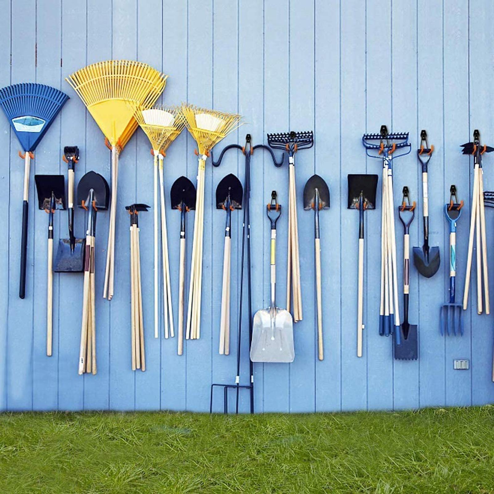 12PCS Heavy Type Wall-Mounted The Garage Tools Storage Bracket