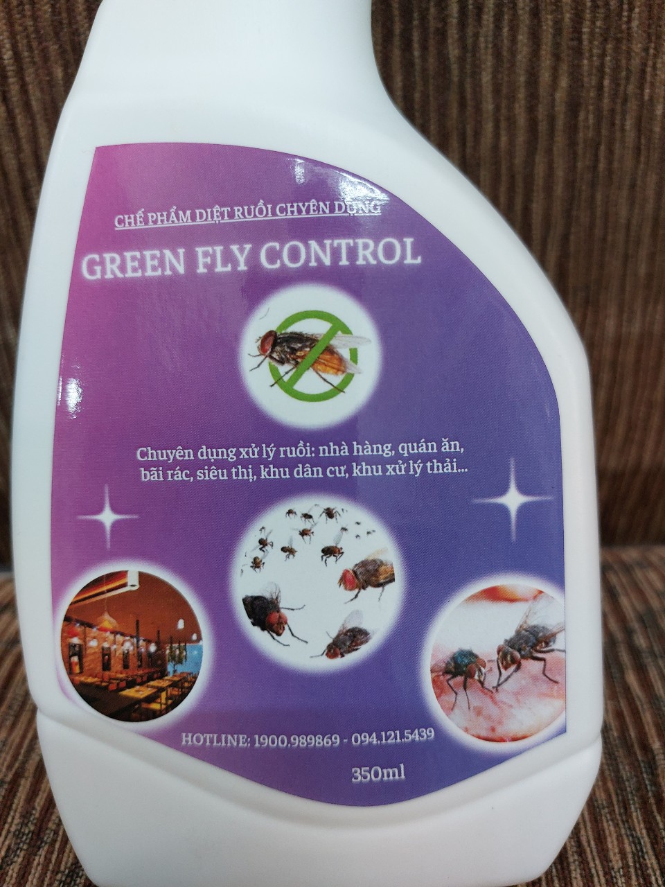 Chai xịt ruồi tiện dụng GREEN FLY - 350ml