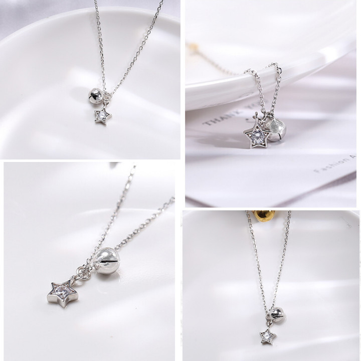 Dây chuyền bạc 925 ngôi sao nhỏ