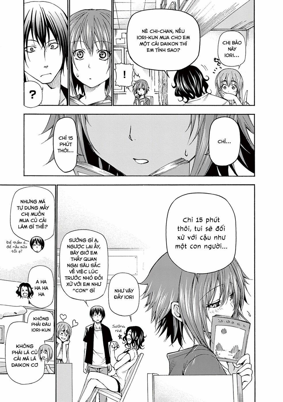 cô gái thích lặn - grand blue chapter 15 5