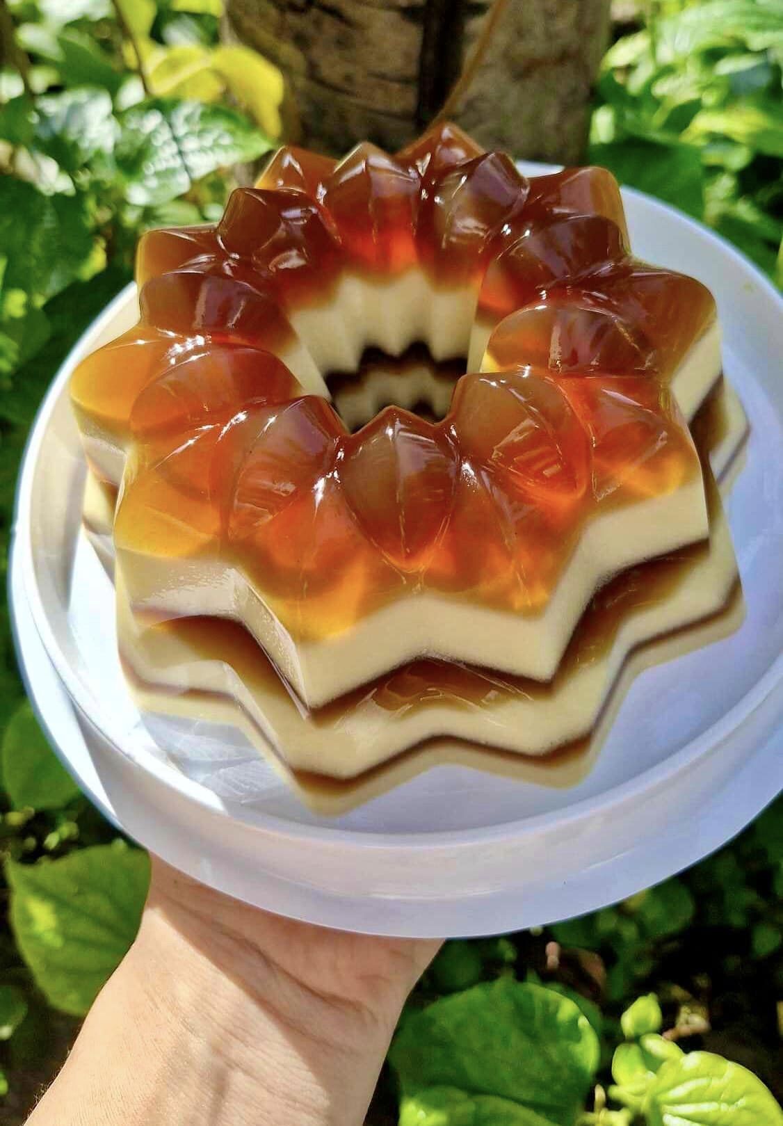 Hộp 12 gói bột rau câu dẻo (jelly) Hoàng Yến, hàng mới chính hãng 100%