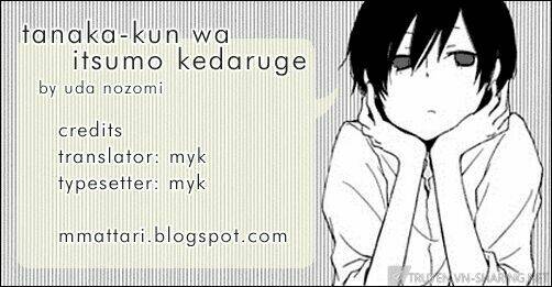 tanaka kun lúc nào cũng bơ phờ chapter 5 19