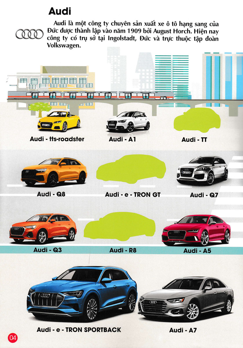 Bóc Dán Hình Sticker Thông Minh - Cars: Các Hãng Xe Hơi Trên Thế Giới Tập 2 _VT