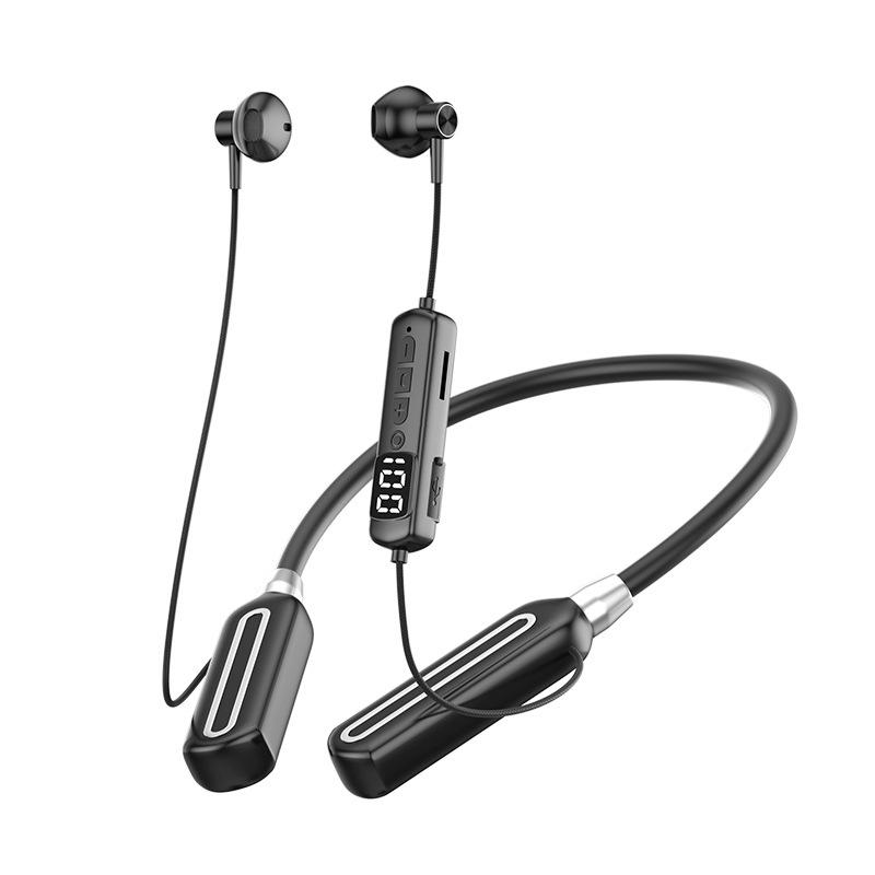 Giao hàng nhanh Tuolanzhe TL190 Tai nghe bluetooth đeo cổ treo cổ thể thao không dây pin dự phòng siêu dài giảm tiếng ồn mới