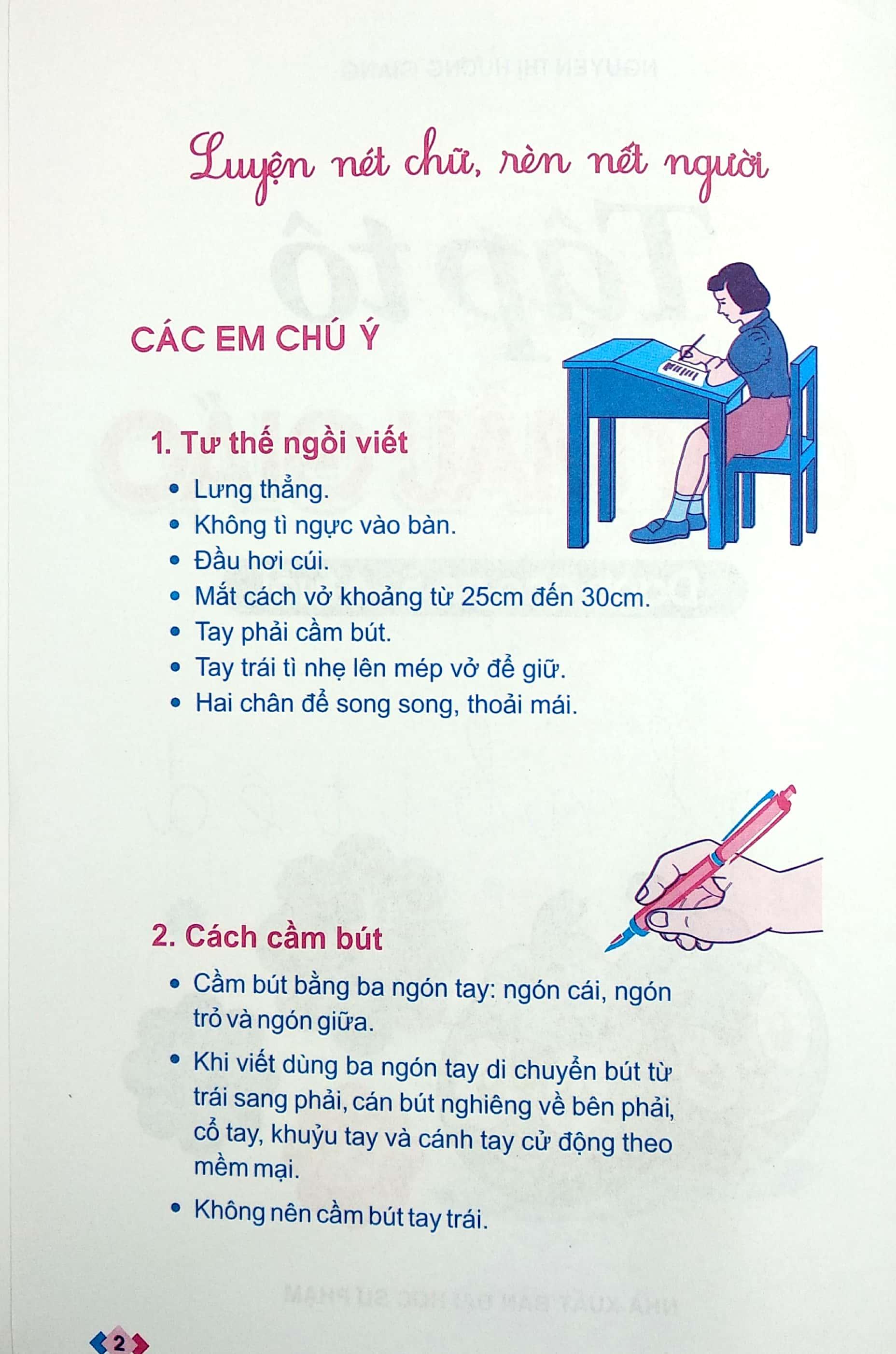 Tập Tô Chữ Mẫu Giáo Dành Cho Trẻ 5-6 Tuổi