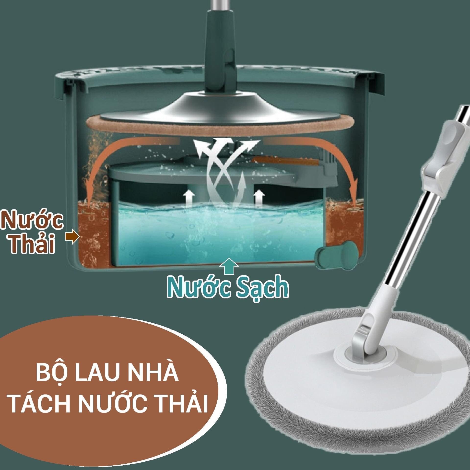 Bộ Chổi Lau Nhà TácH Nước Thế Hệ Mới