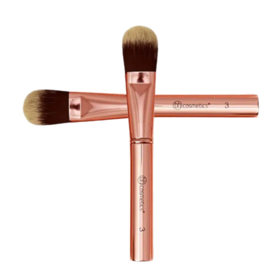 Cọ Tán Kem Nền Dẹp BH Cosmetics Meta Rose 3