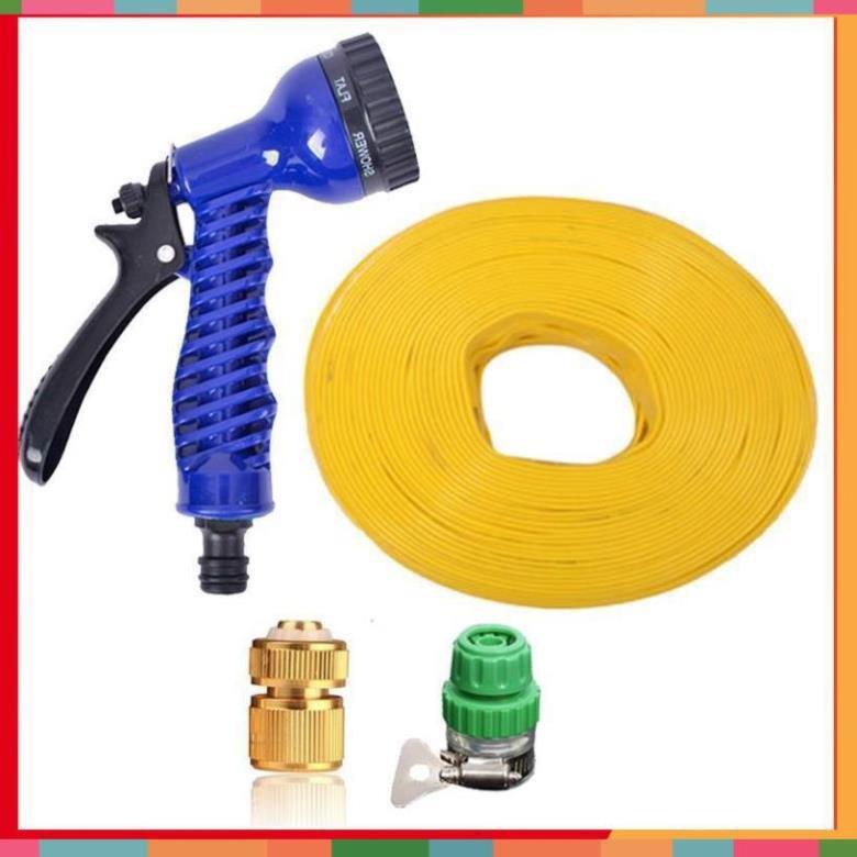 Bộ dây vòi xịt rửa xe, tưới cây, dọn dẹp nhà cửa 3-5m 206843
