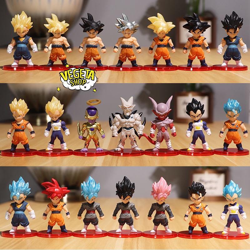 Mô hình Dragon ball - Z Super - WCF tùy chọn mẫu - Black Goku Gohan Gotenks Frieza Cell Buu Majin Vegeta Broly Trunks