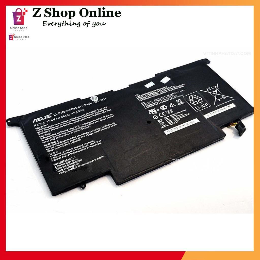 Pin Dùng Cho laptop Asus ZenBook, Ultrabook UX31A, UX31E mã pin C22-UX31, C23-UX31