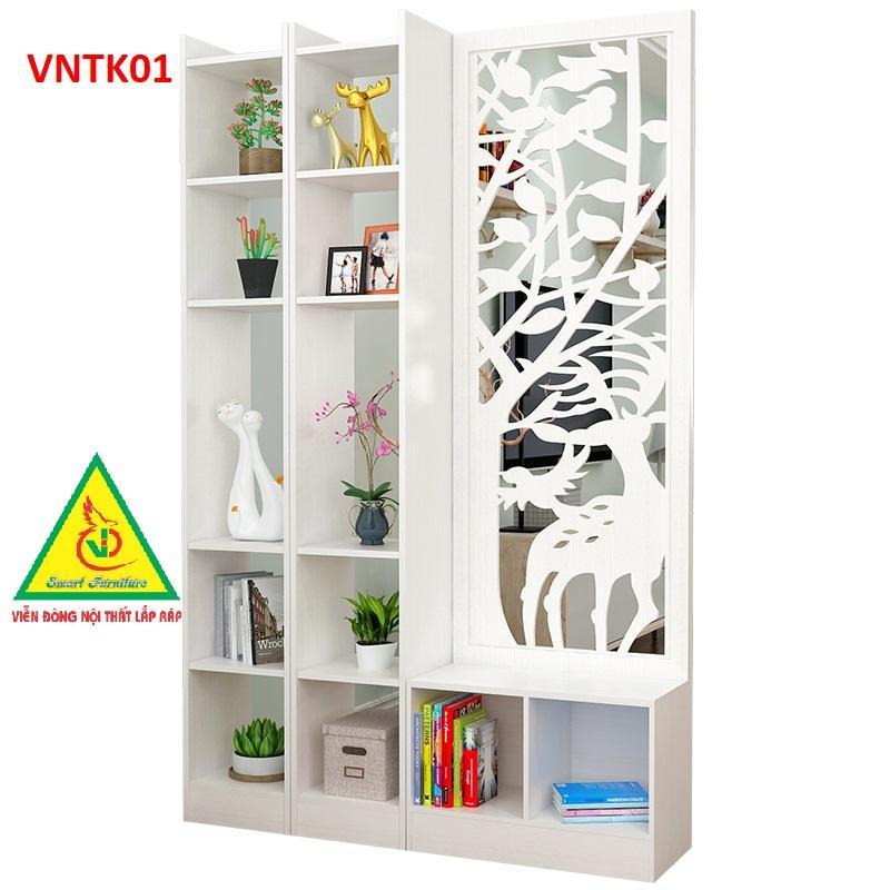 Vách ngăn tủ kệ VNTK01- Nội thất lắp ráp Viendong Adv