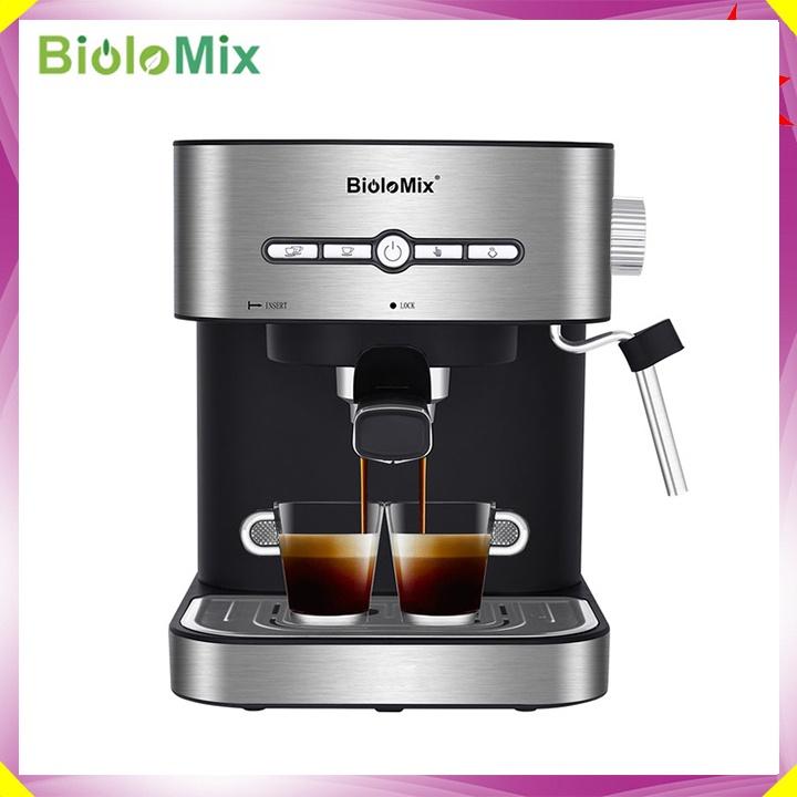 Máy pha cà phê Espresso thương hiệu cao cấp BioloMix CM6866 - Hàng Nhập Khẩu (Bảo Hành 24 Tháng)