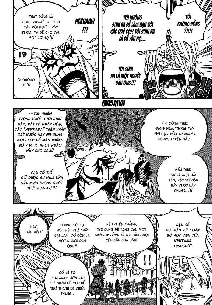 đảo hải tặc - one piece chapter 595 15