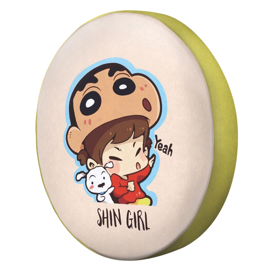 Gối tròn Cô bé Shin - GOCP169