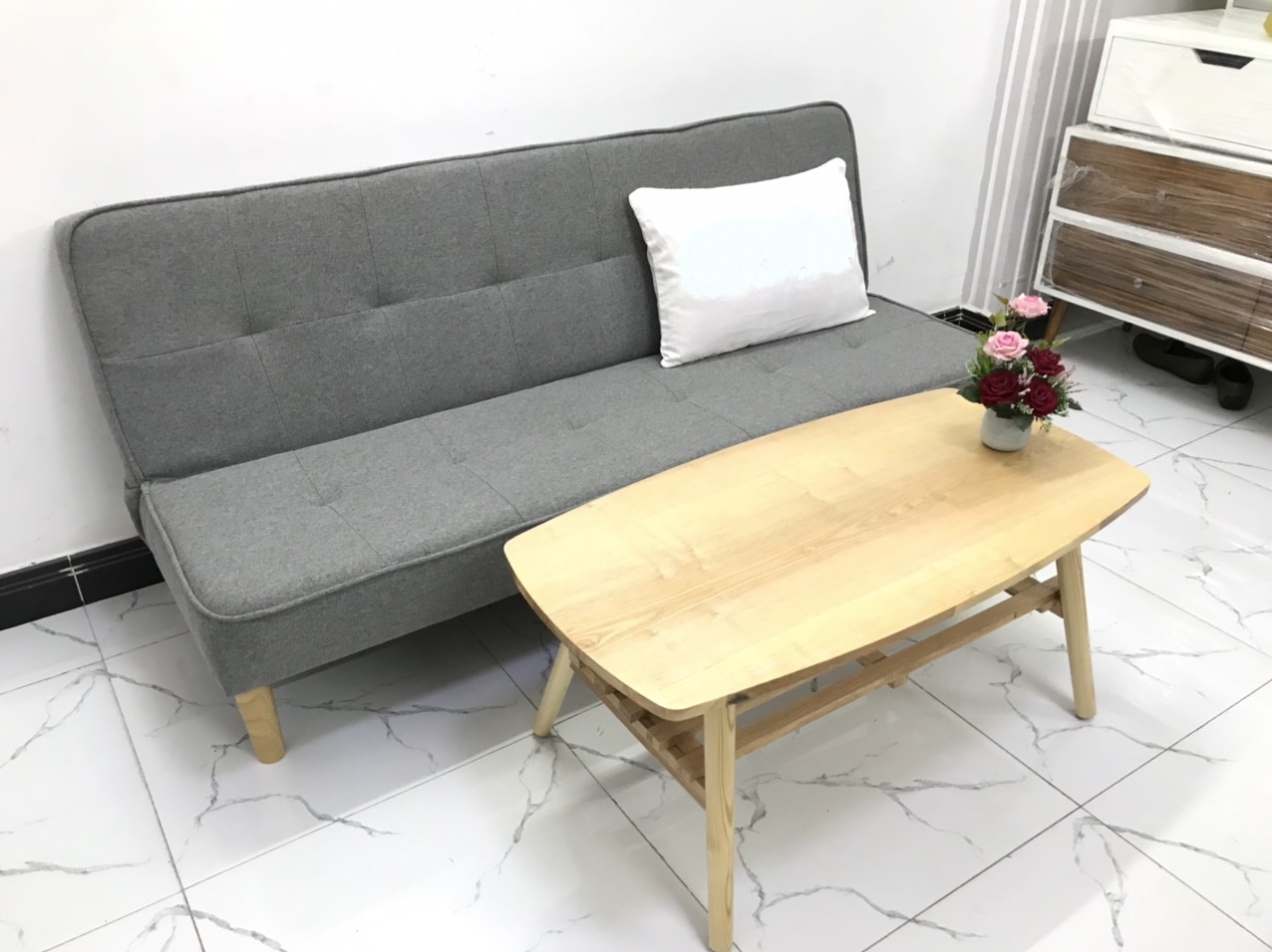 Bộ ghế sofa bed, sofa giường phòng khách sivali, salon, sopha, sa lông, sô pha SFB04