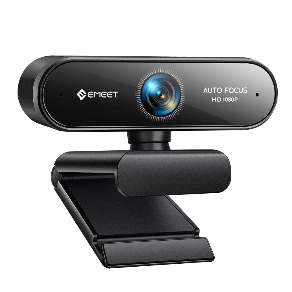 Webcam Emeet Nova - Họp Trực Tuyến Góc Rộng 78 Độ, Full HD 1080p, Khung Hình 30fps, Auto Focus - Hàng Chính Hãng