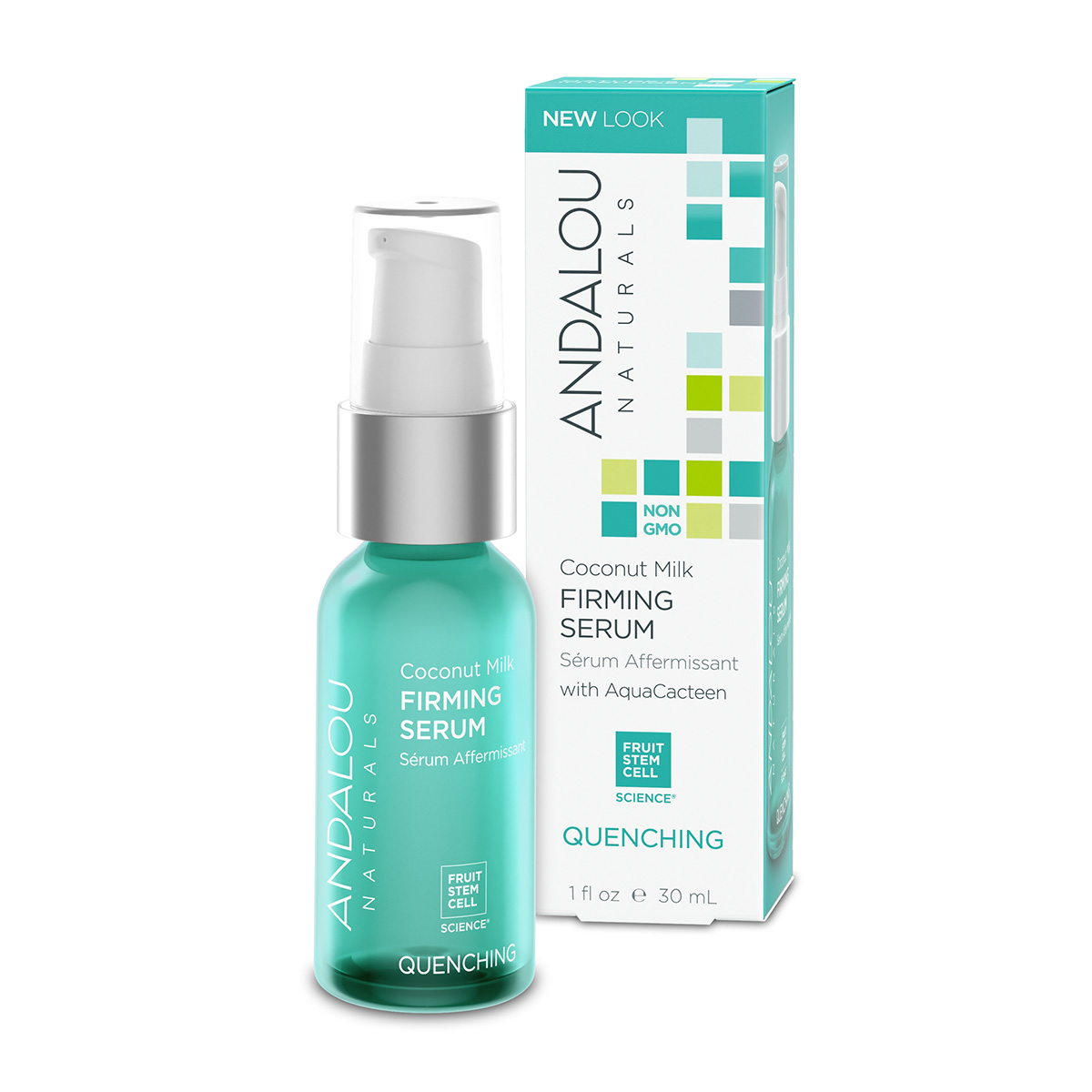 Serum Làm Săn Chắc Da Nước Cốt Dừa Dưỡng Ẩm Chuyên Sâu Andalou Naturals Coconut Milk Firming Serum 30ml