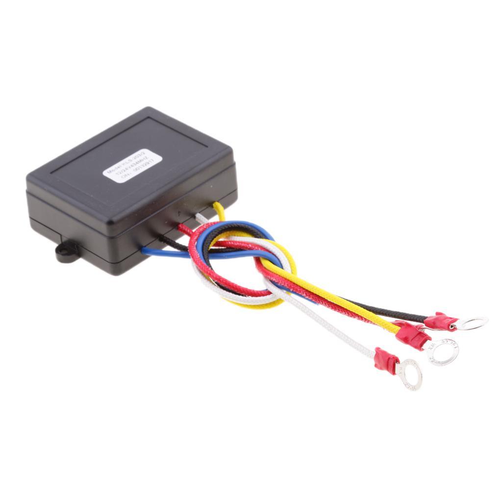 98ft Car Auto Dual Switches Wireless Winch Remote Control Conversion Kit