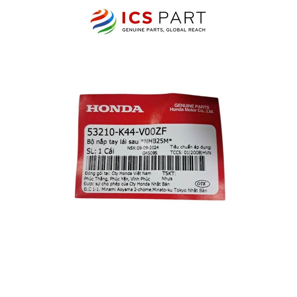Nắp Sau Tay Lái (Nhựa Gáy) HONDA Vision 2014-2015 Đen Nhb25M (Có Tem) (53210K44V00ZF)