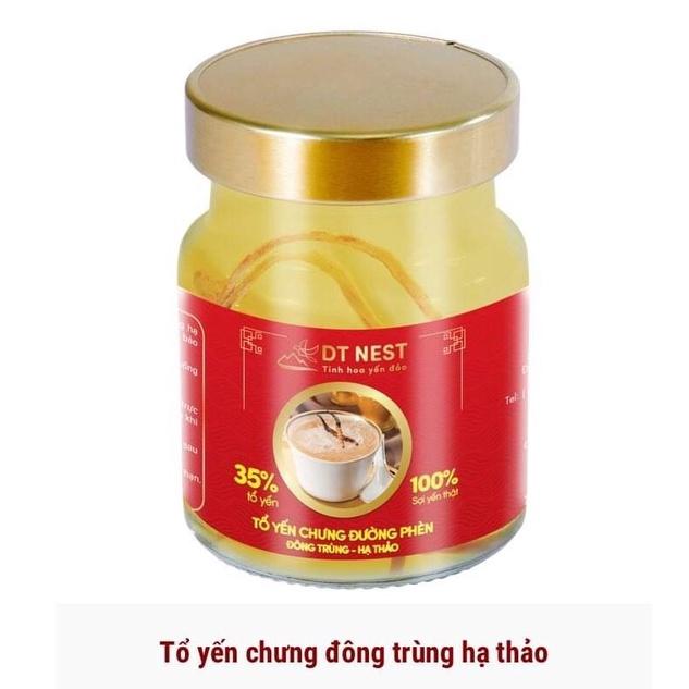 Tổ Yến chưng đường phèn đông trùng hạ thảo (Hũ 70ml), nước yến DT Khánh Hòa