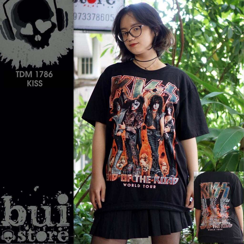 Áo Rock band tee phông / thun KISS TDM 1786