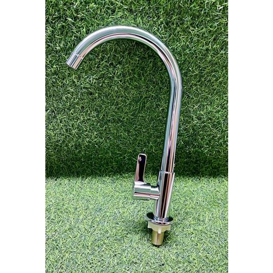 Vòi rửa bát đơn lạnh 304 cắm chậu