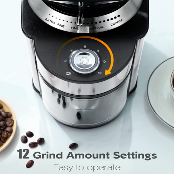 Máy xay hạt cà phê Espresso cao cấp Shardor GS-801 200W - Hàng Nhập Khẩu