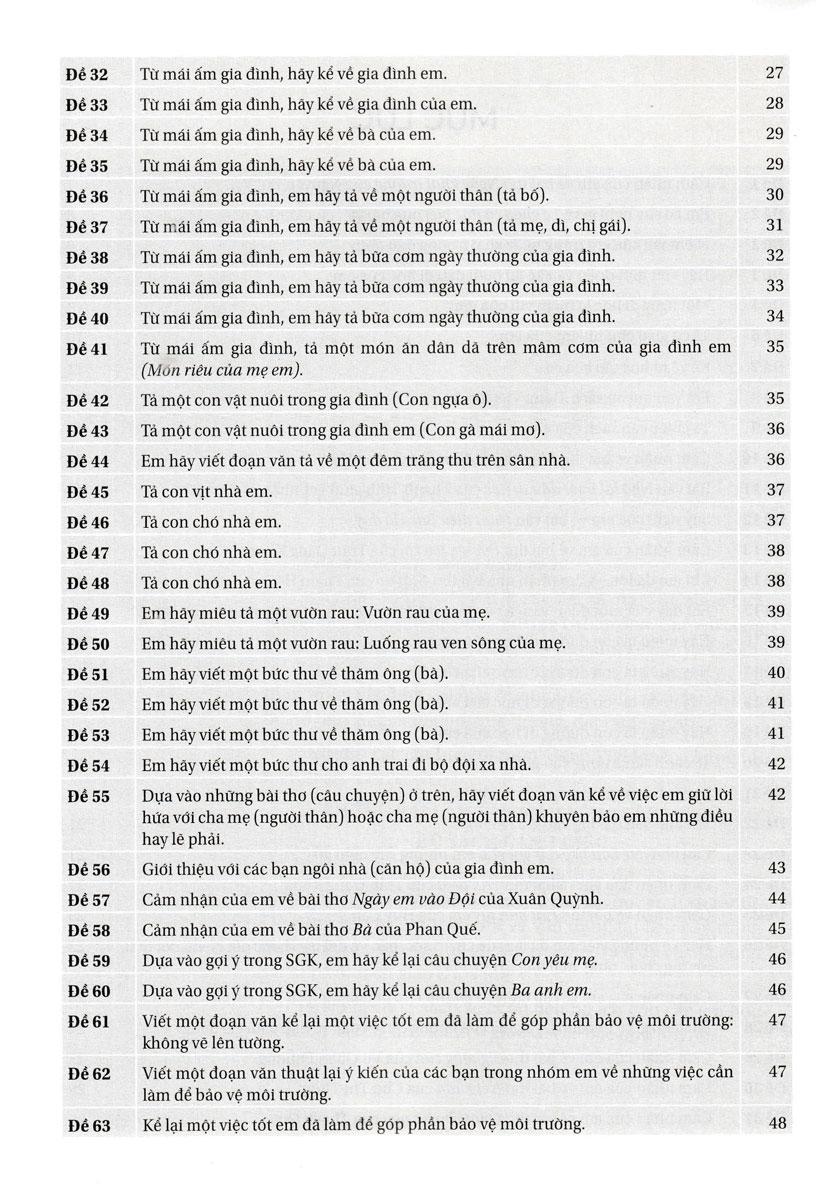 Những Bài Làm Văn Mẫu Lớp 3 - Tập 1 Cánh Diều (Biên Soạn Theo Chương Trình GDPT Mới - ND)