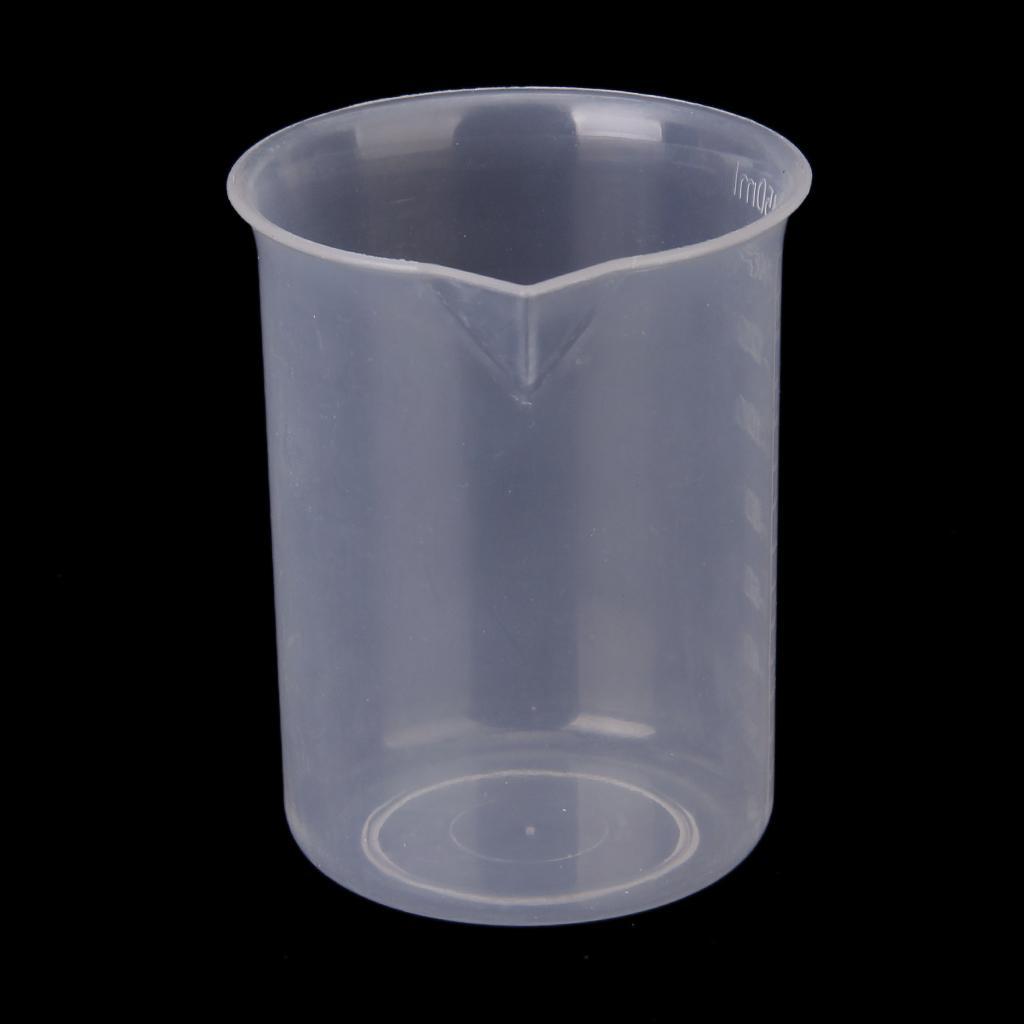 6 Pieces of Transparent Measuring Cup Measuring Cup for Kitchen Laboratory Tool