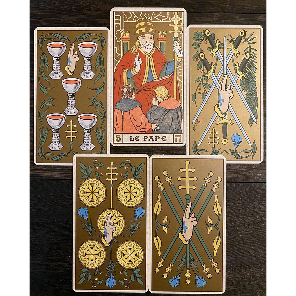 Bộ Bài Symbolic Tarot of Wirth Đá Thanh Tẩy