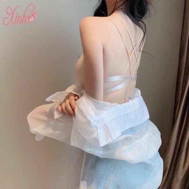 Áo Bra Đúc Su Bàn Tay Nâng Ngực Cài Trước