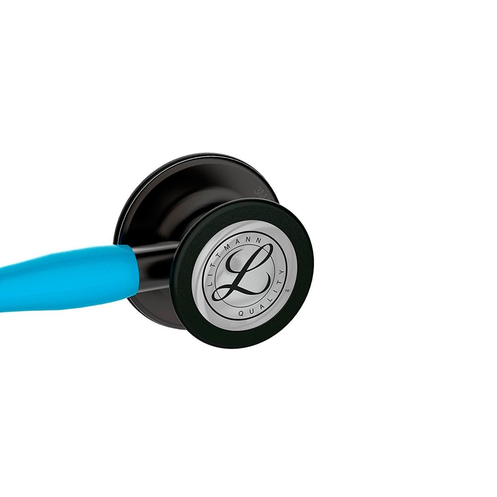 Ống nghe y tế 3M Littmann Cardiology IV, mặt nghe màu khói, dây nghe màu lam, 27 inch, 6171