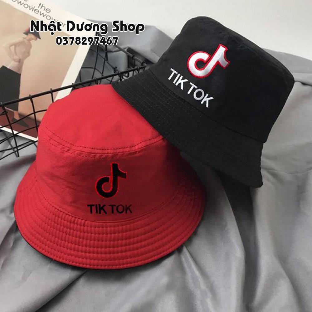 Nón bucket 2 mặt Tiktok thêu hình nốt nhạt độc đáo, sành điệu