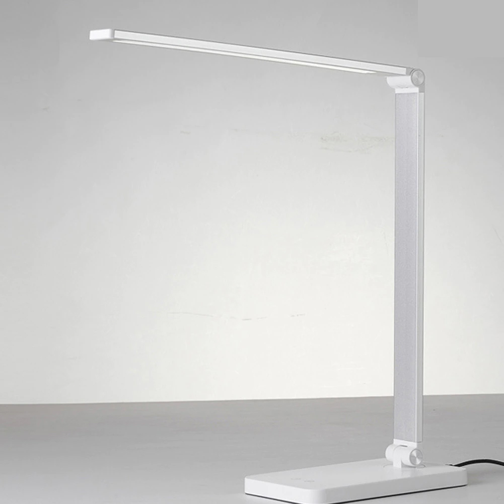 Đèn Bàn Học Đọc Sách, Làm Việc Đèn LED Chống Cận, Đèn Ngủ, Cảm Ứng Nhôm Cao Cấp eLights Độ Sáng 700Lumen, 3 Cấp Độ Sáng, 5 Chế Độ Màu, Có Cổng Sạc USB Cho Điện Thoại